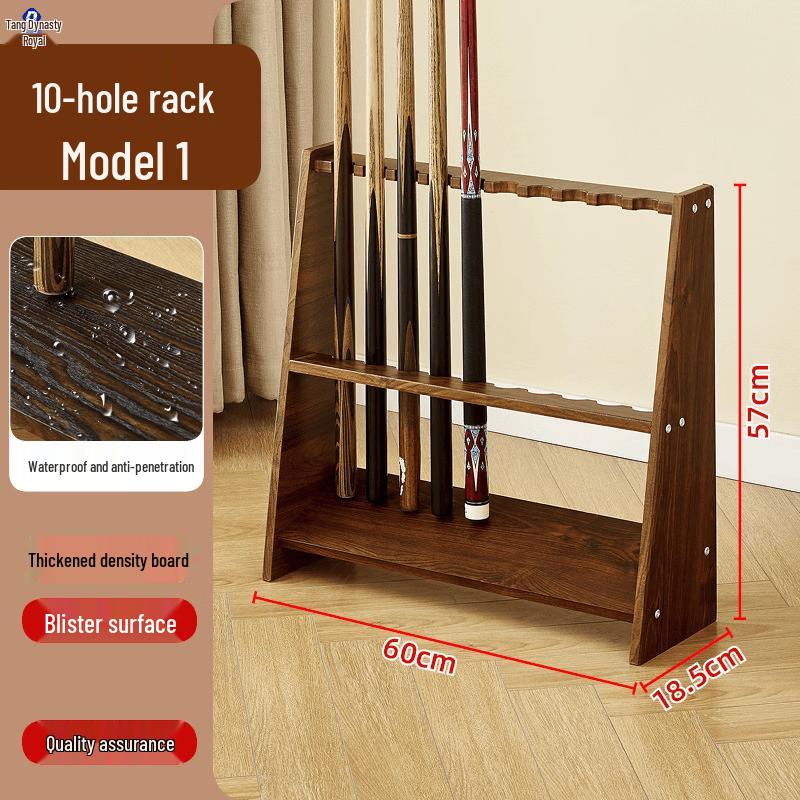 Dà Táng Yù Floor-Standing Billiard Cue & Fishing Rod Rack