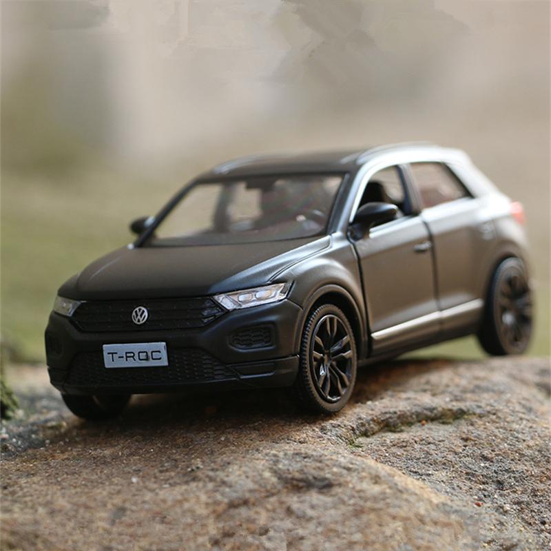 1/36 Volkswagen T-ROC SUV Alloy Car Model Diecasts Metal Toy Vehicles Car Model Simulation Collection Childrens Gifts Decoration