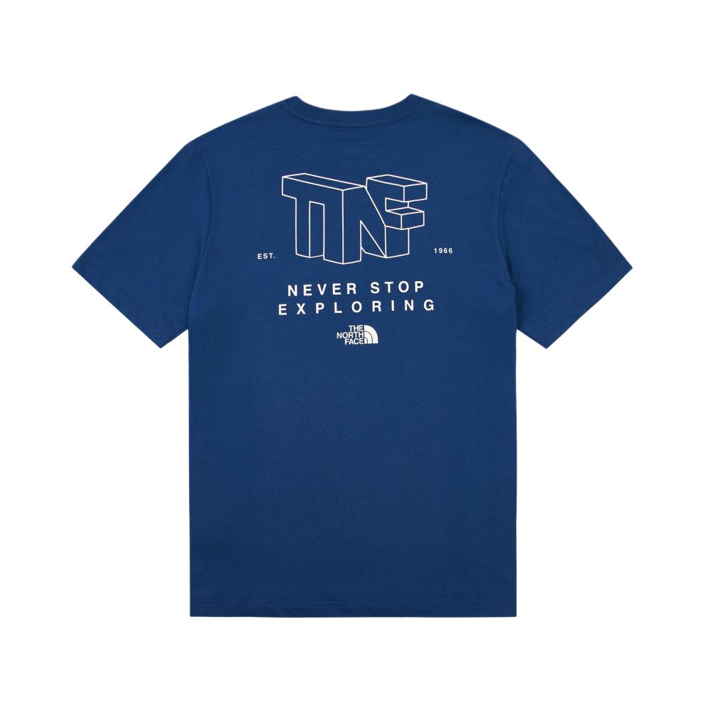 The North Face Logo Embroidered T Shirt NF0A8EYA-D1R