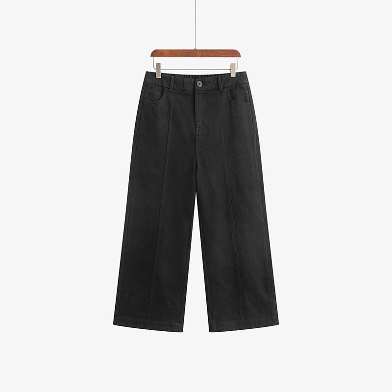 Plus Size Women's High-Waisted Wide-Leg Casual Pants (Style NK1377)