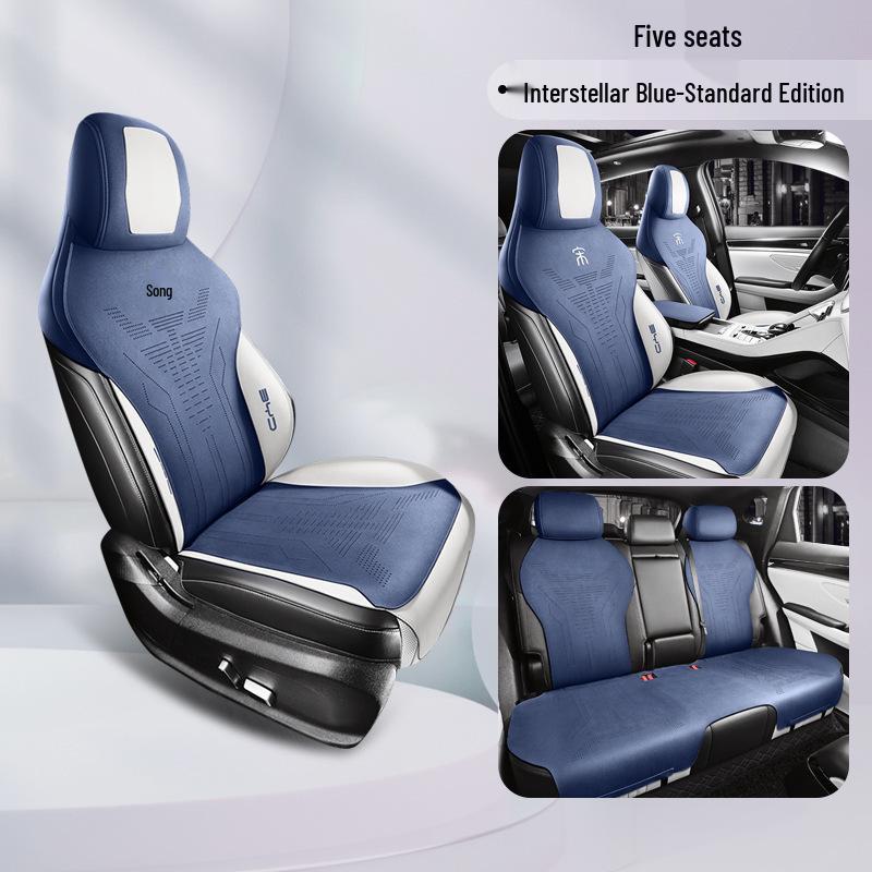 ZFL Sports Leather Seat Cushion Cover for BYD Song PLUS - All-Season Comfort