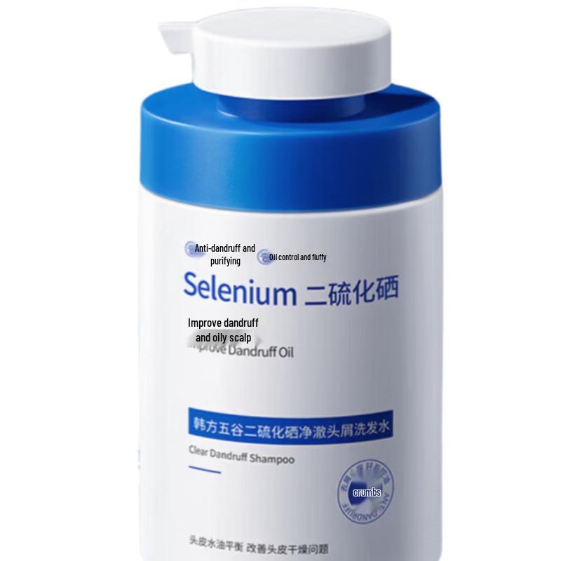 Korean Five Grains Selenium Sulfide Anti-Dandruff & Oil Control Shampoo