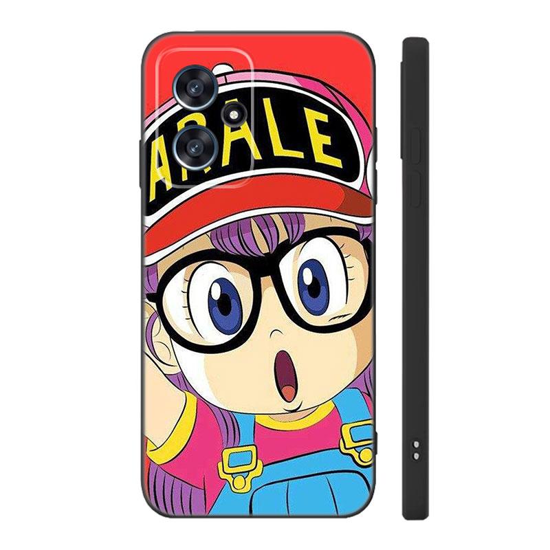 Dr Slump Arale аниме черный силиконовый чехол для телефона Xiaomi POCO X3 X4 NFC F3 F4 GT F5 M3 M4 M6 X5 X6 Pro 5G C55 C65 M5 POCO X5 Pro 5G