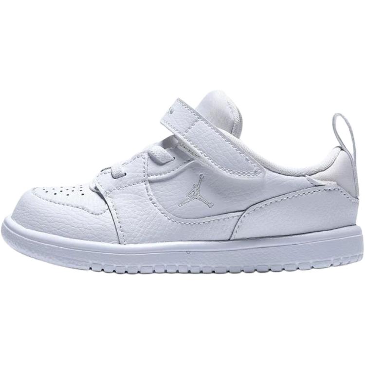 Jordan Court Connect Comfortable Versatile Low-Top Walking Shoes Kids sneaker White IQ6047-100 22
