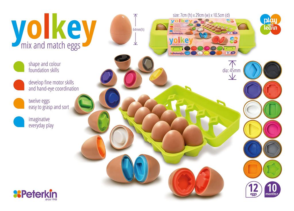 Peterkin Matching Eggs Form PK0100