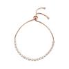 Bracelet Dainty Popular Accessories 2026 Hot  Colored Drawn Square + Hexagonal Zircon Stone Mother'S Day Bracelet Homme