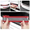 Car Door Sill Protector Anti Scratch Threshold Strip Rubber Carbon Fiber Sticker for Bumper Film Protection