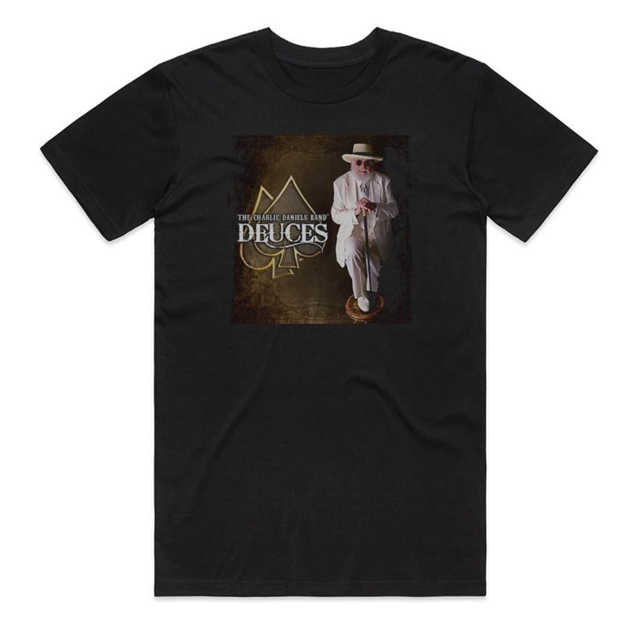 The Charlie Daniels Band Deuces Album Cover T-shirt Size S-4XL