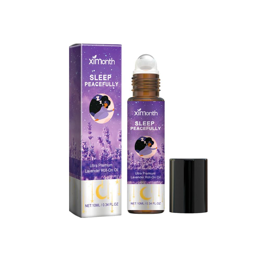 

Ximonth Lavender Sleep Roll-on For Relaxation Calming Aroma 10ml Essential Oil Blend