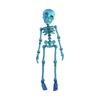 Esqueleto Humano Impresso em 3D Articulação Móvel Brinquedo de Halloween Infantil Ímã de Geladeira Criativo