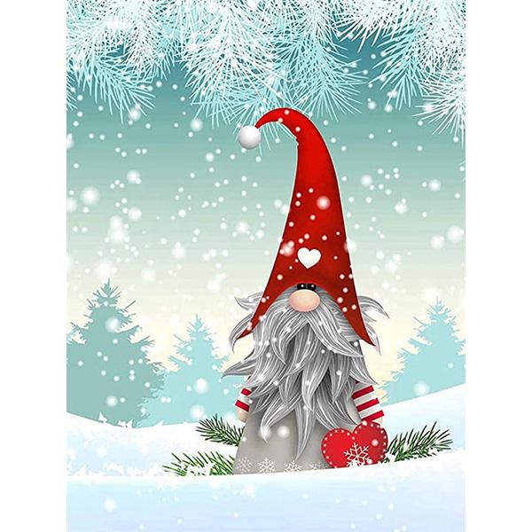 5D-Diamant-Malerei-Set zum Selbermachen, Weihnachtsmann, Kunst, Diamant-Stickerei, Strass-Dekorationen für Zuhause