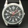 JAPAN VINTAGE REFURBISHED SEIKO 5 AUTOMATIC MENS BLACK DIAL WATCH a443977-1