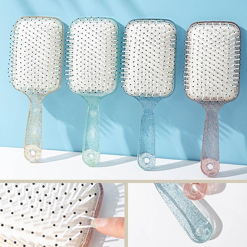Transparent Massage Comb Girl Specific Air Cushion Comb Fluffy Hair Styling Brush Hair Care Tool Antistatic Hairbrush