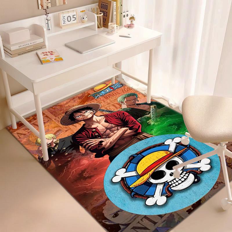 Starring the Japanese cartoon ONE PIECE Monkey D. Luffy carpet is suitable for living room and bedroom doormats office balcony decorative carpet V21