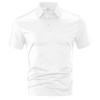 Men's Shirt With Turn-down Collar And Short Sleeves – Casual, Sophisticated T-shirt