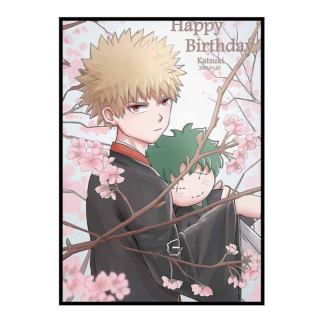 My Hero Academia Decoration Mural Japanese Anime Poster Canvas Painting and Living Room Wall Art Prints for Modern Home Decor No Frame