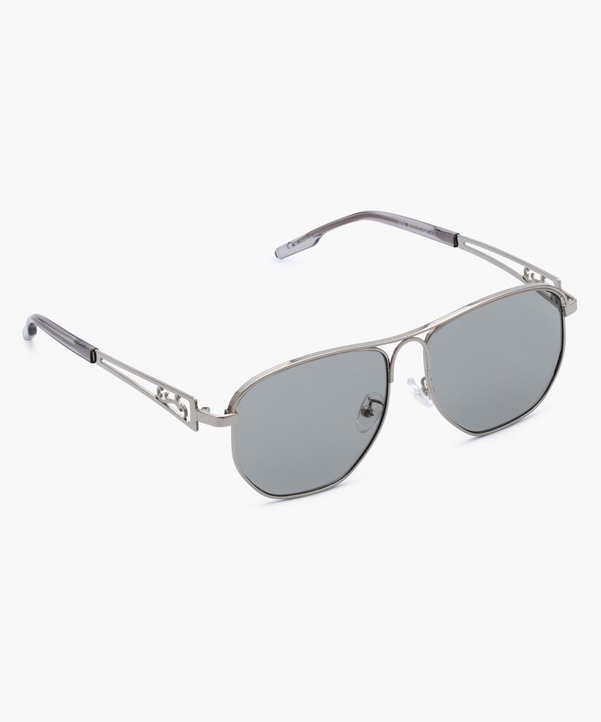 Likkeullou Rc Stainless Steel Veil Sunglasses Gray