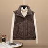 Large Size Loose Down Cotton Vest Autumn and Winter New Women's Clothing Fat Mm Meat Cover Thin Vest Vest with Vest Outside