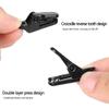 10 Uds. Clips para lona al aire libre tiendas de campaña toldo equipo de abrazadera de cuerda de viento hebilla de Clip de plástico Accesorios de gancho de agarre de mandíbula fija