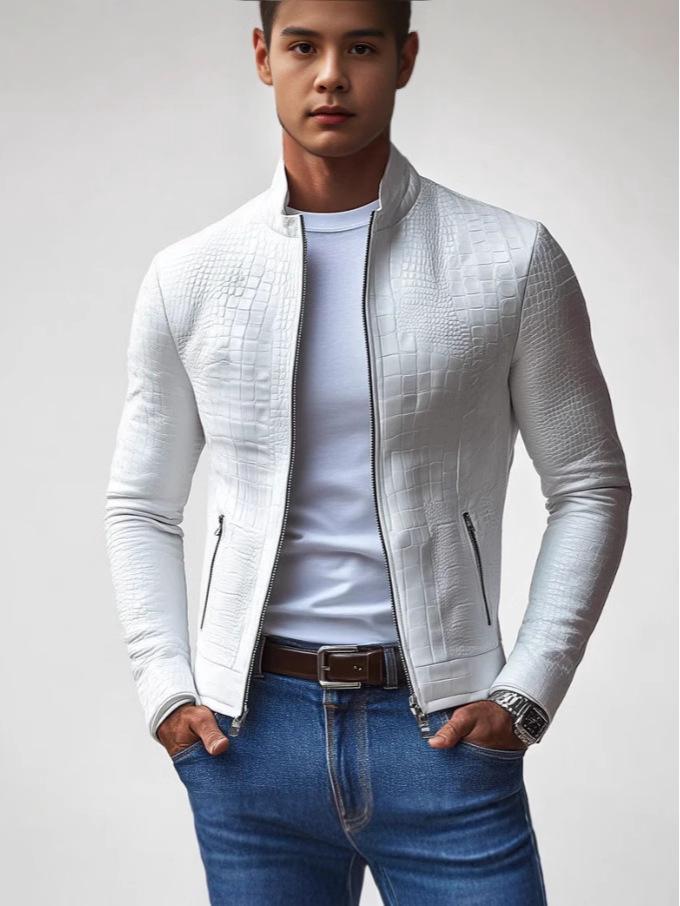 Pánská bunda 2026 Podzim/Zima Stojáček Business Casual Trend