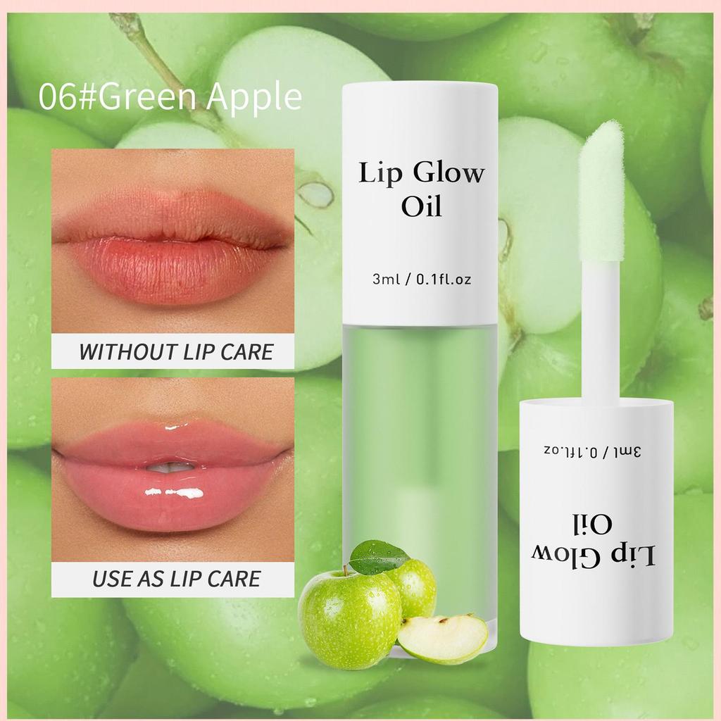 7 Kleuren Fruitige Lipgloss Lipolie Voedend Hydraterend Verbetert Droge Lips, Gebarsten Peeling Lipbasis Tootsie Lipolie Heldere Lipolie Lippenbalsem