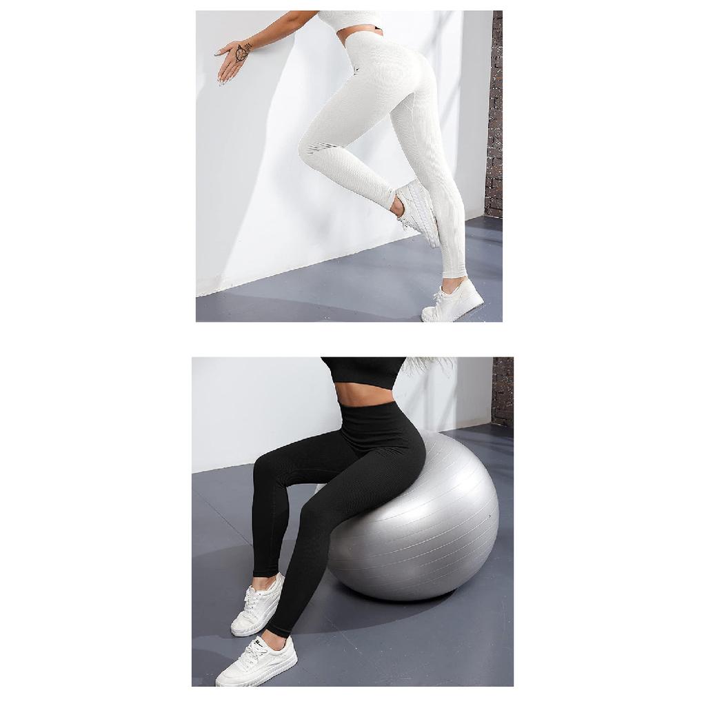 Threaded Peach Hip High Waist Quick Drying Seamless Breathable Abdominal Compression Tight Fit Fitness Pants Yoga Pants For Women