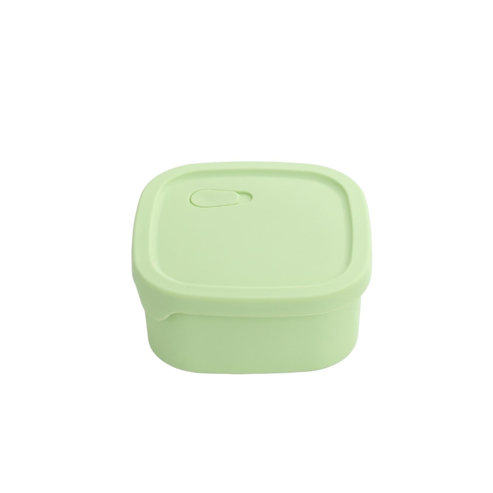 

500ml Collapsible Lunch Box Portable Outdoor Picnic Food Storage Container Foldable Travel Bowl Leak Proof Design One Size
