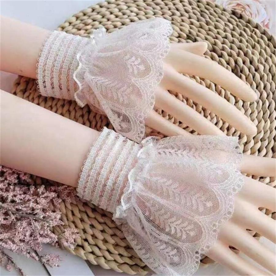 Fashion Detachable Lace Cuffs for Women Clothing