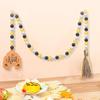 Wood Bead String Wood Bead Garland Farmhouse Beads Natural Prayer Wood String Beads Gifts Holiday Decorations