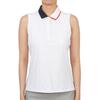 G Fore Women S Collared SleeveleSS Tee Sno G4lS23k860c