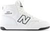 Sneakers New Balance BB480 High White/black