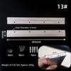 Morsetti a Z per Appendere Cornici 100mm/152mm Sistema a Listello Francese in Alluminio Staffe Metalliche Stile Staffa Morsetto a Z Listello Francese