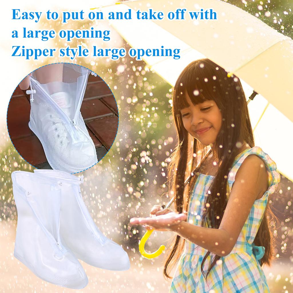 Rain Shoes Boots Covers Overshoes Galoshes Travel For Men Women Kids