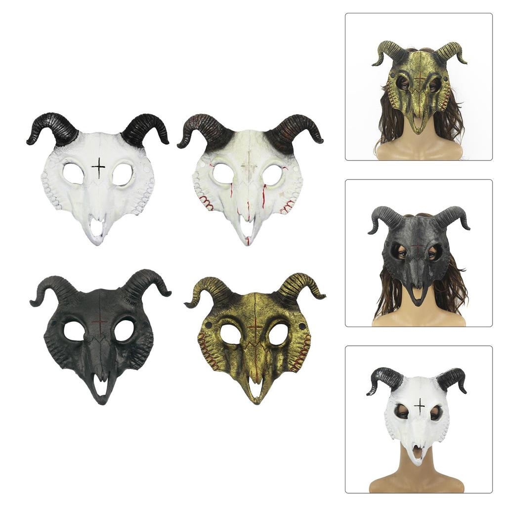 Novelty Halloween Cosplay Mask Carnival Party Props Scary for