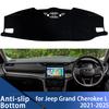 For Jeep Grand Cherokee L 2021 2022 2023 2024 2025 Car Dashboard Cover Avoid Light Pad Instrument Platform Cover Mat Carpet