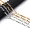 5 Yards/Roll Golden Silver Color Aluminium Twist Chains O-Shaped Chain for DIY Bracelet Necklace Jewelry Making Bag Accessories