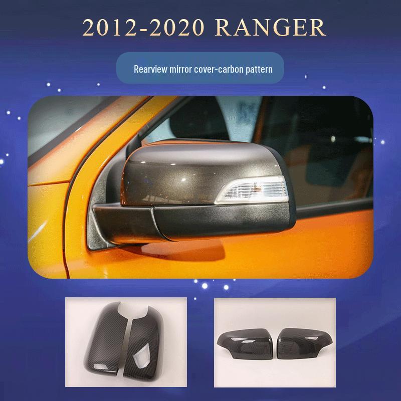 

2012-2016 RANGER-ABS Carbon Fiber Rearview Mirror Covers with Holes No