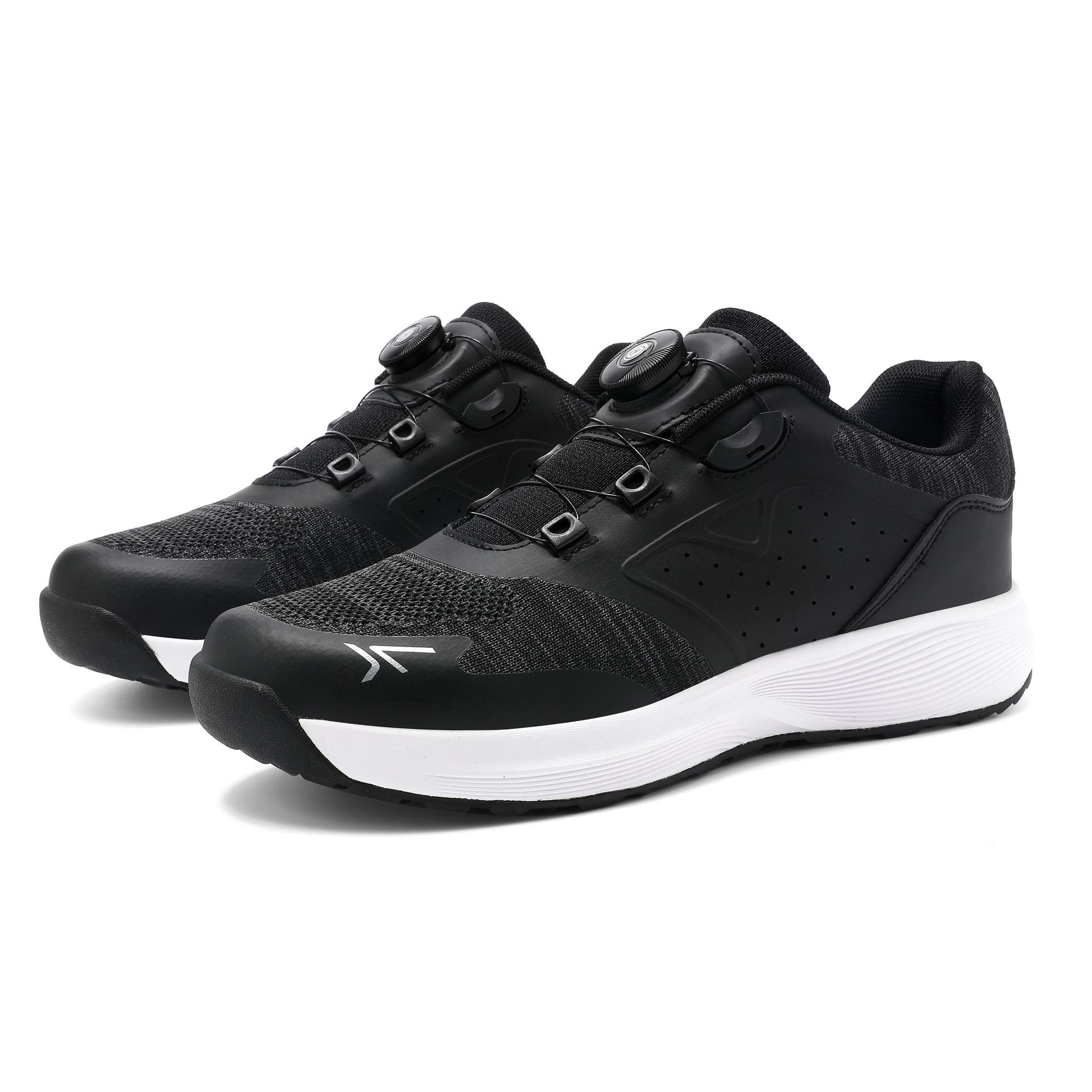 

Q8 Professional Non-Slip, Wear-Resistant Cycling Shoes for Large Sizes - Exclusively Designed for Outdoor Use 37 чорний/білий