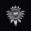 Luxurious Court-style Crystal Brooch, High-end Mistake, Light Luxury Design Sense, Niche Brooch, Grand Suit Corsage