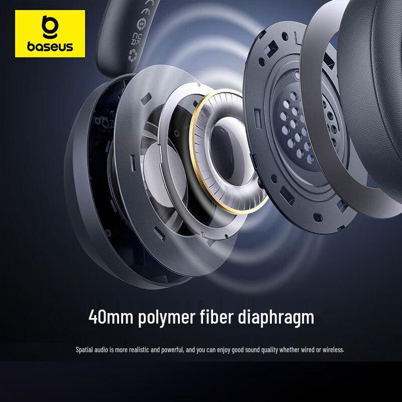 Baseus Bass 35 Max Wireless Over-Ear Headphones