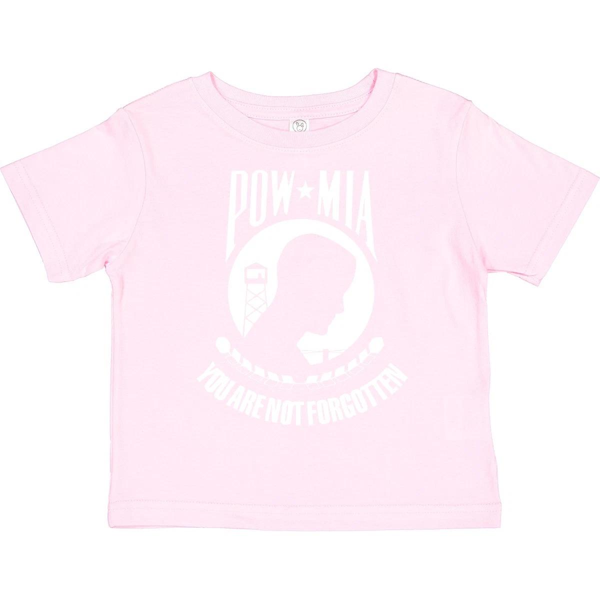 Inktastic POW MIA White Toddler T-Shirt Pow:mia Solder Remember September Not 100