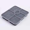 Tongqi Disposable 6-Compartment Food Container with Lid