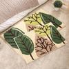 Woven Jacquard Floor Mat Entry Bathroom Door Bedroom Kitchen Non-slip Mat Absorbent Foot Carpet