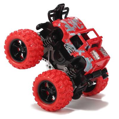 Children's Rotating Stunt 4WD Pull-Back Off-Road Toy Car