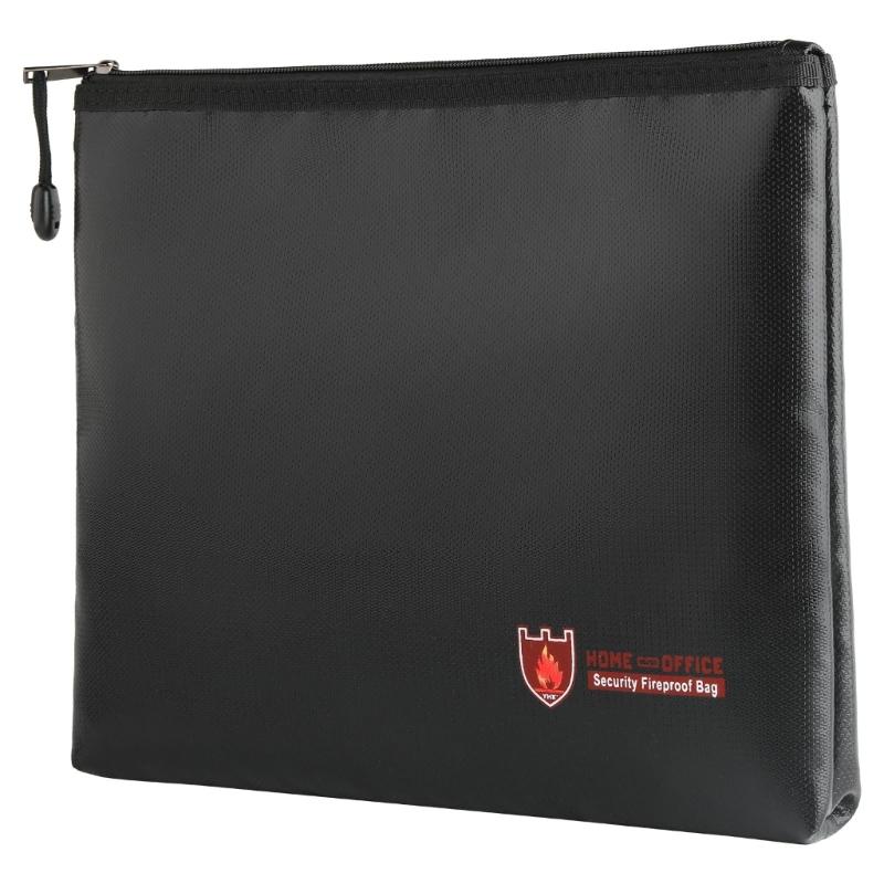 

Flame Retardant File Storage Bag With Water Resistance Portable Designs For Legal Paper 29 20CM