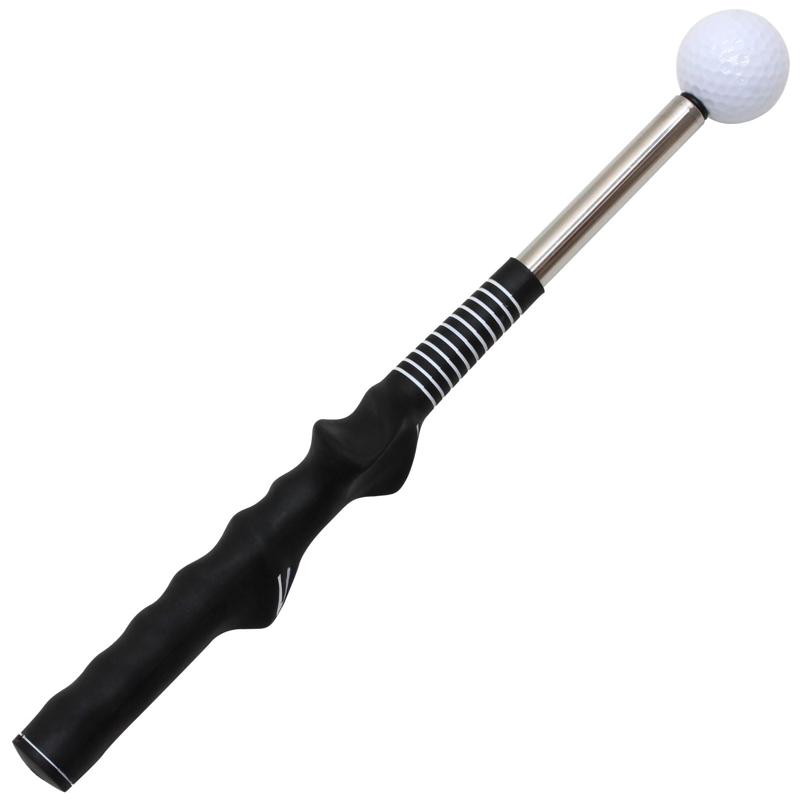 

GolfStyle Оборудование для тренировки свинга в гольфе Тренажер для свинга Выдвижной Звуковой Тренировочный Компактный Тренировочный Свинг Оборудование для тренировки гольфа Тренировочное оборудование чёрный