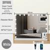 Large Smart HD LED Makeup Mirror with Rechargeable Fill Light