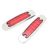 10PCS 12LED Side Marker Lights High Brightness Brake Tail Lights 12 to 24V Warning Lights for Truck Trailer