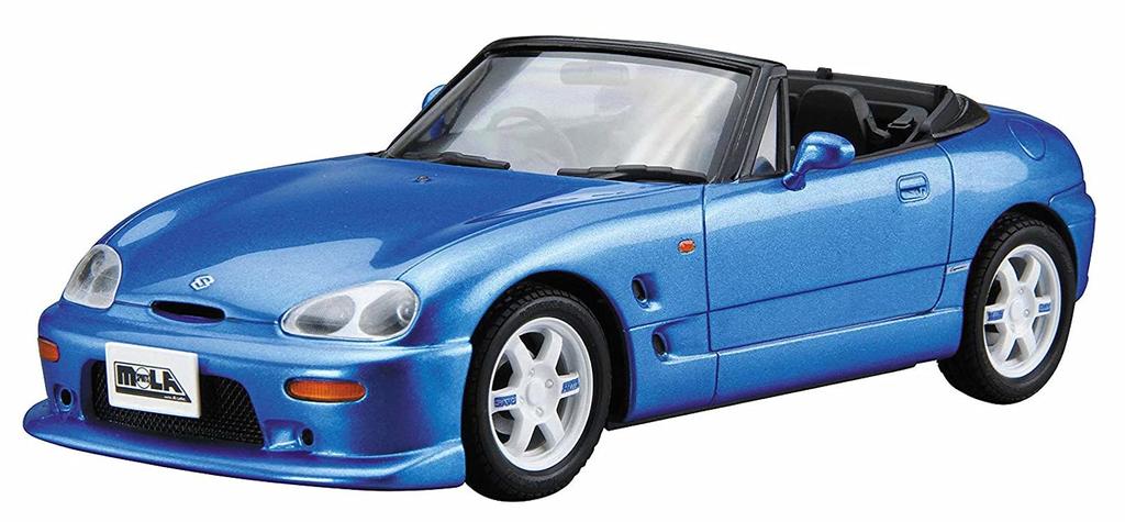 Aoshima Bunka Kyozai The Tuned Car Series 37 Suzuki Mora Sport EA11R Cappuccino 1991 Plastic Model Kit Co., Ltd. 1/24 No.