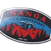 NANGA 30th Anniversary Sticker x (BLU RED)